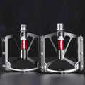 ESLNF Aluminum Alloy 3 Bearing Bicycle Pedals Widen Anti-slip Cycling Road/MTB Bike Pedals