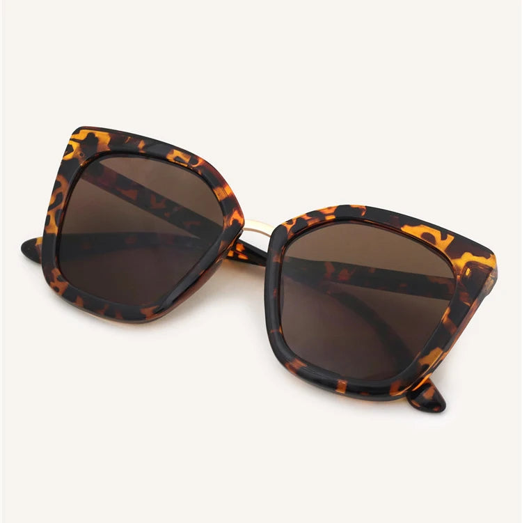 VIFF HP20557 Wholesale Custom UV400 Oversized Women Girls Shades Sun Glasses Ladies Square Sunglasses