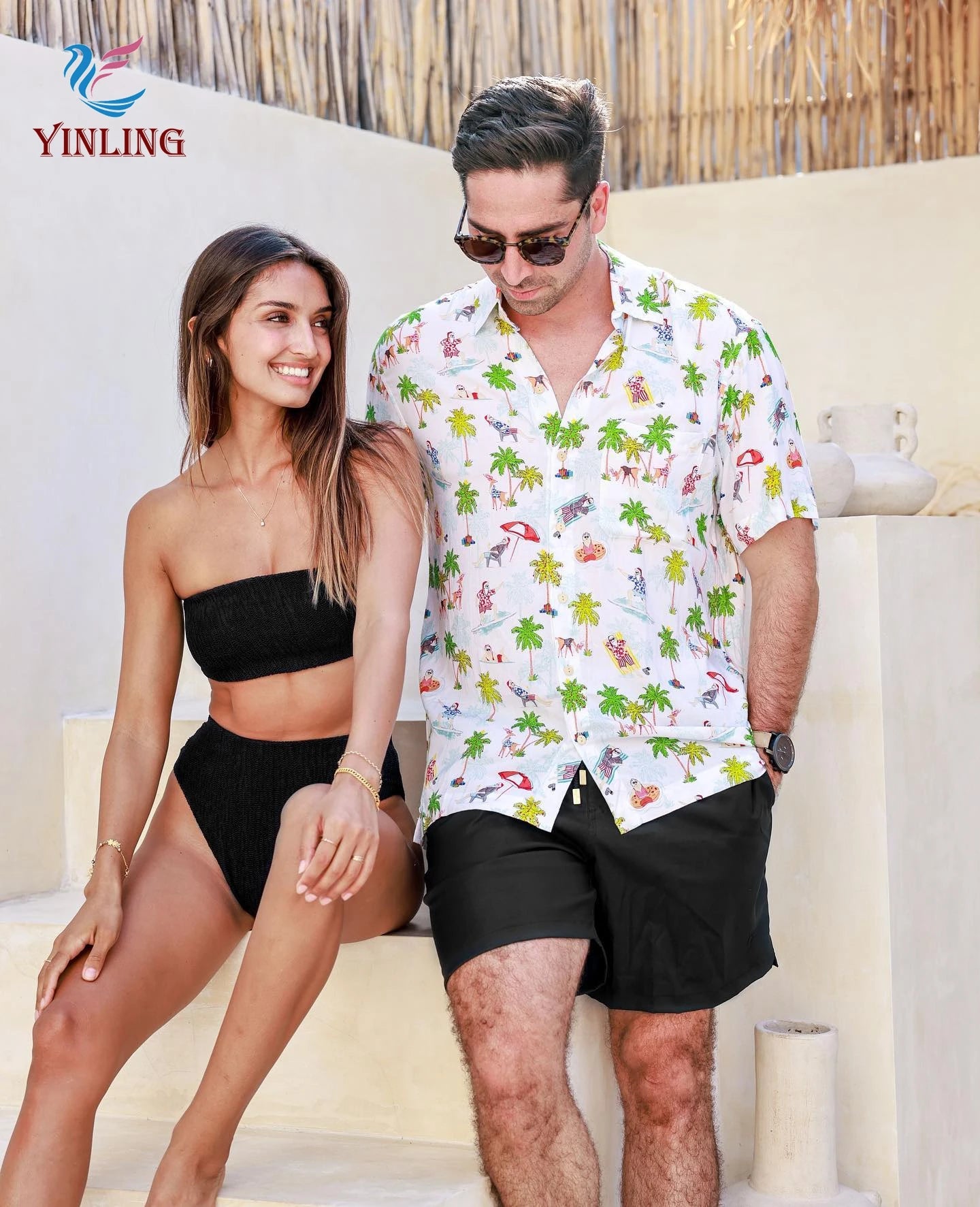 New Design Men's Beach Shorts Quick Dry and Breathable Board Shorts Mid Waist Casual Style Wholesale Swimwear