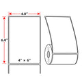Top Coated Thermal Shipping Label Printer 4x6 Inch or 100x150mm Thermal Label Sticker  for Amazon FBA Label