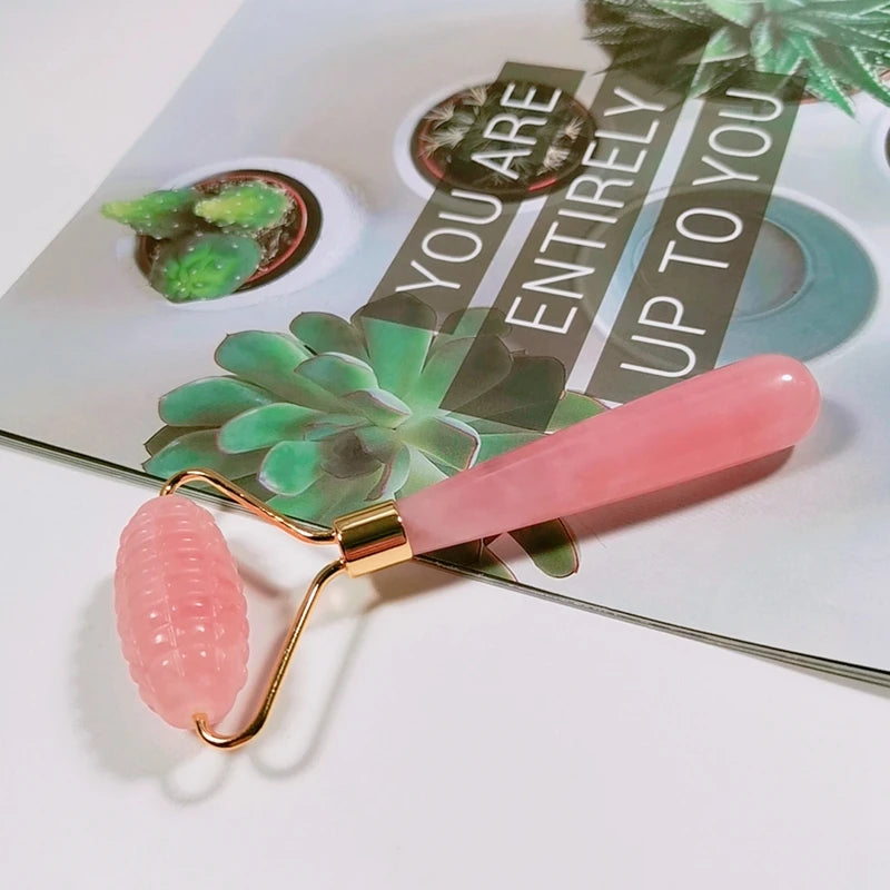 2026 Best Price Jade And Gua Sha With Case - Cheap Blue Set Mini Rose Quartz Roller