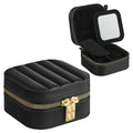 Wholesale Simple Jewelry Removable Storage Box Travel Portable Jewelry Organizer Earring Ring Small Jewelry Box