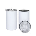 USA Warehouse Sublimation Blanks 12oz Stainless Steel Double Walled Insulated Vacuum Tumbler with Straw