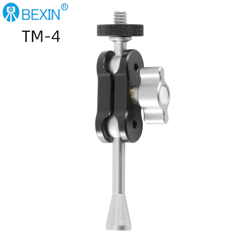 BEXIN TM-4 Aluminum Alloy 360 Degree Rotating Magic Arm With 1/4" Screw for Desktop Photography and Camera Live Streaming