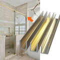 Modern Household Aluminum Alloy Shower Enclosure Profiles with U-shaped Glass Door Slots for the Shower Door