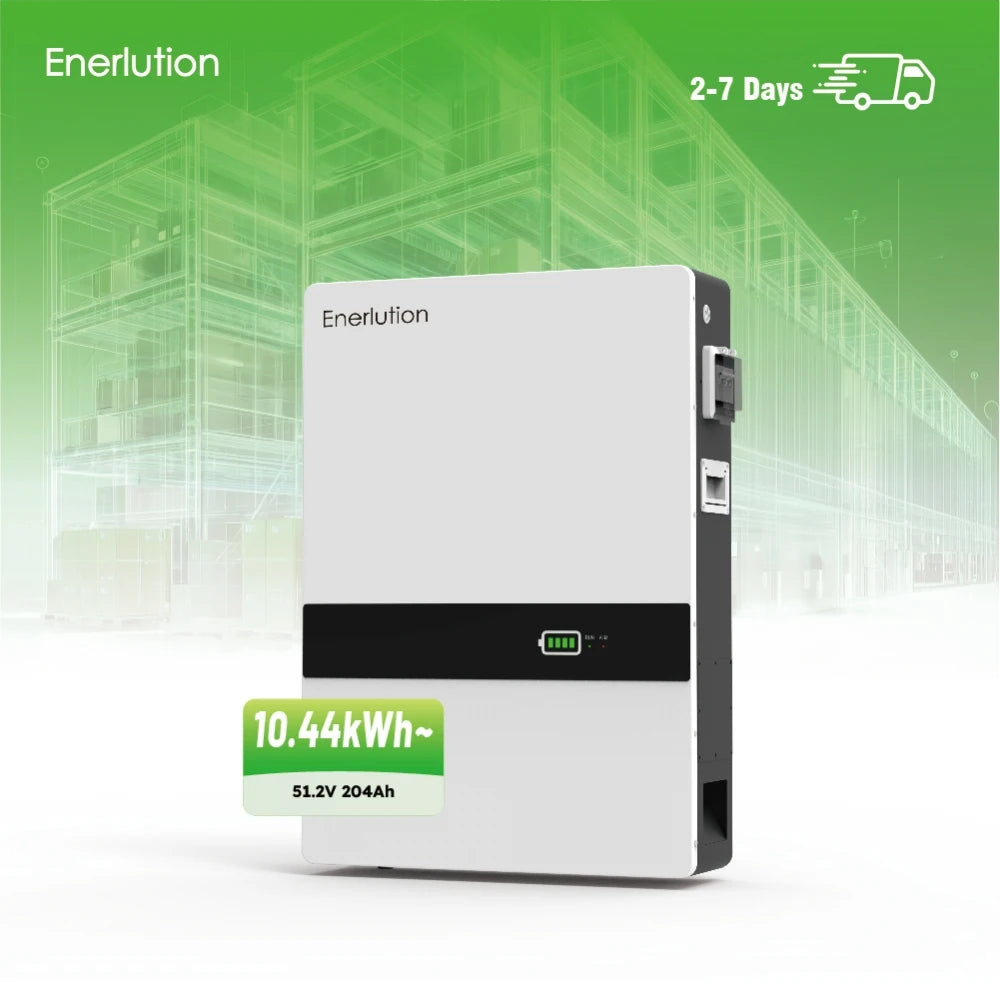 Parallel Support Energy Storage Battery 51.2V 200Ah Energy Storage Battery Pack 10kWh for Solar Energy System
