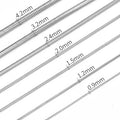 New Personalized Trendy Round Snake Chain Snake Bone Chain Simple Personalized Clavicle Chain Hip Hop Jewelry Necklace