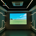 1.25mm Indoor LED Advertising Screen Curved RGB SMD Display Panel with 800 Nits Brightness HDR10+ Adobe RGB 98%