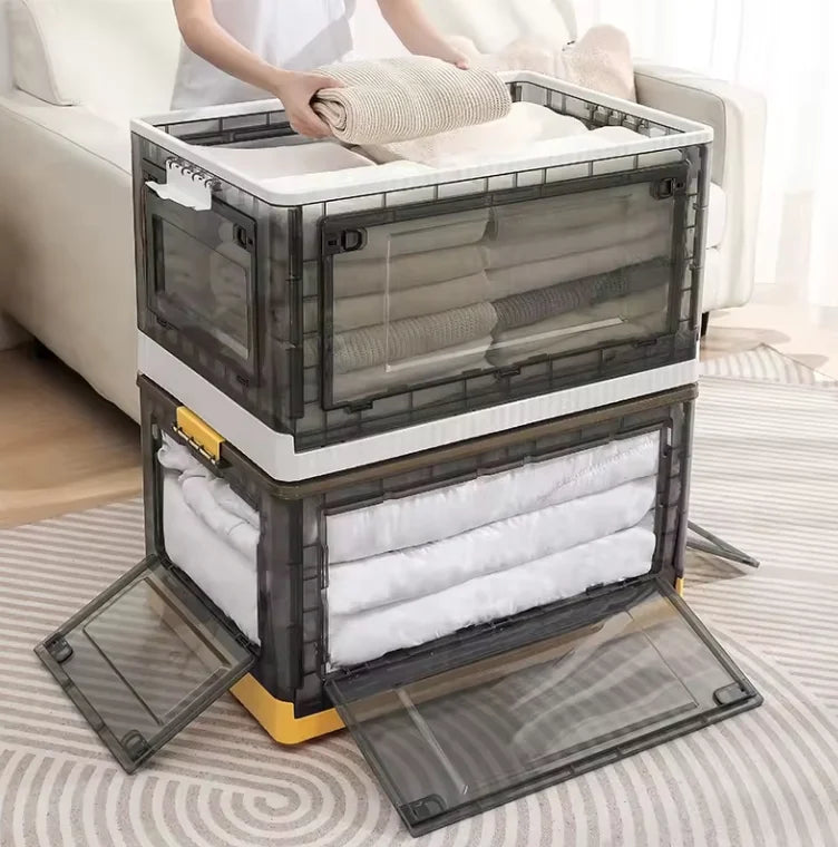 Multifunctional Toy Car Truck Storage Box Large Plastic Storage Containers with Lids Shoe Container Storage Box clear