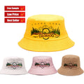 2023 Cheap Promotion Custom Print Logo Spring and Summer Fisherman Cotton Polyester Panama Fisherman Bucket Hat for Adult Kids