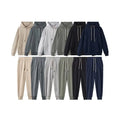 2021 Spring Autumn Fashion Sweatsuits Training Wear Cotton Hoodie Joggers Set Tracksuit