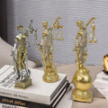 The Goddess Decor Lady Scales of Justice Statue Sculpture Decor Home MegaBDM
