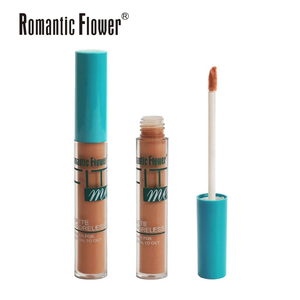 6 Colors Face Makeup Natural Coverage Wholesale Smooth Liquid Foundation Long Lasting Full Coverage er for Dark Skin