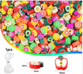 100PCS/pack Fruit Polymer Soft Clay Slices DIY Mobile Phone Chains Necklaces Earrings Accessories Loose Beads Wholesale