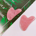 2026 Factory Direct Gua Sha And Jade Roller Rose Quartz Gua Sha