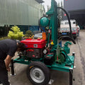 Dolphin Hydraulic Portable Mine Drilling Rigs 25HP Diesel Engine 150m Underground Borehole Water Well Drilling Rig Machine