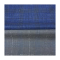 In Stock Italian Suiting Wool Blend Fabric Worsted Merino Wool for Men's Suits Yarn Dyed Pattern for Jackets