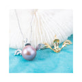 Pe010993 DIY 9-12mm Natural Freshwater Pearl Pendant Accessory 925 Sterling Silver Engagement Jewelry Necklace for Women