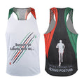 Custom Cycling Clothes Welded Seamless Racing Marathon Singlet Vest Sleeveless tank Top for Run Marathon Triathlon