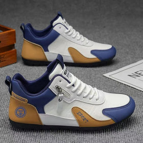 Factory Direct Comfortable New Style Men's Sports Sneakers Breathable Lace-Up Running Shoes for All Winter Spring Autumn