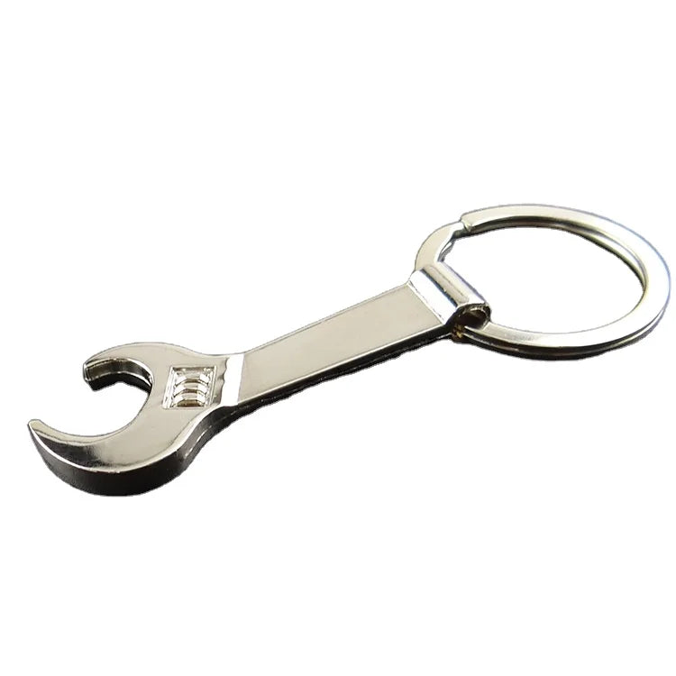 Multifunctional Wrench Car Pendant Keychain Accessories Custom Multi Tool Bottle Opener Hardware