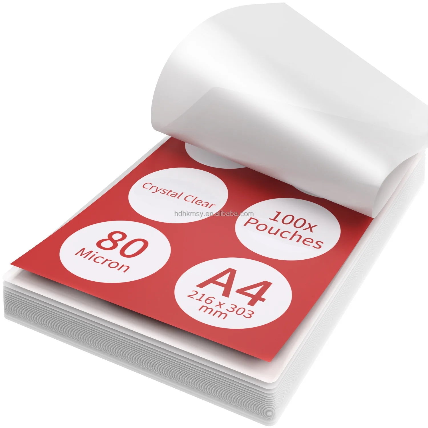Thermal Laminating Pouches A4 80MIC Lamination Sheets Lamination Film A4