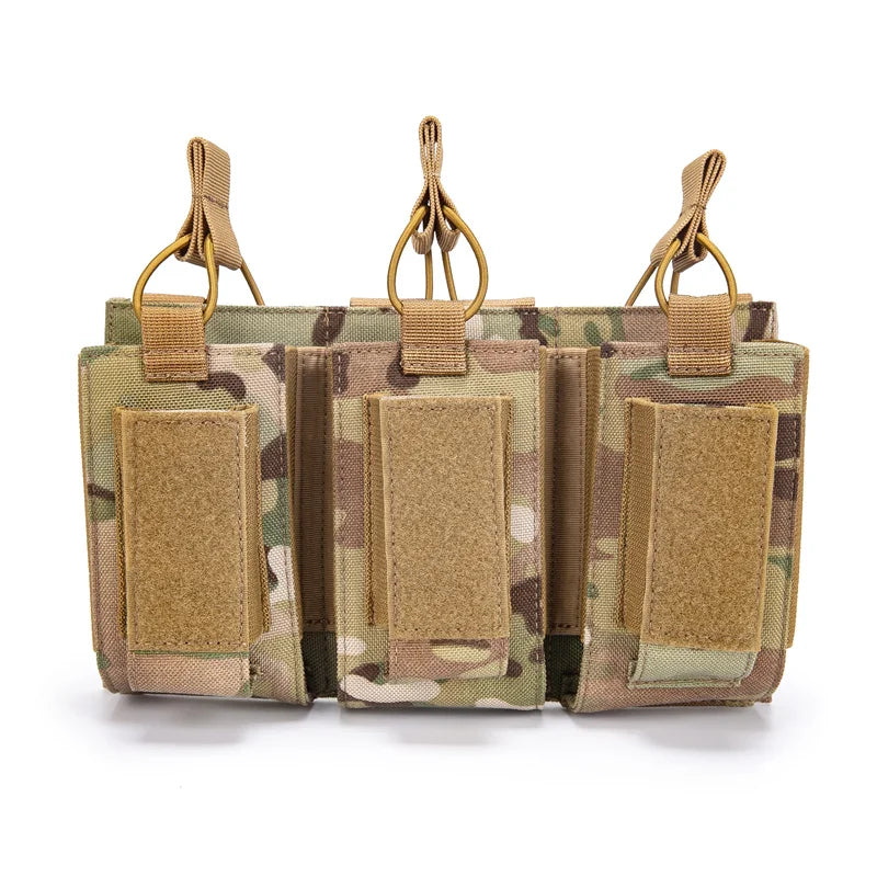 GAF 1000D Nylon Outdoor Tactical Pouch Fit 556mm M4 Mag Pouch Attached Tactical Vest Tactical Molle Pouch