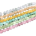 Opal Faceted Stone Beads Loose Cat's Eye 5mm Necklace Jewelry Making Crystal Beads for Jewelry Making