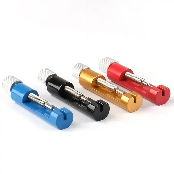Handheld Stainless Steel Silver Needle Cut-Off Table Adjuster Strap Adjustment Length Watch Tweezers Repair Tools Spring Tool