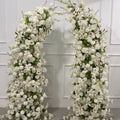 Wholesale Wedding Horn Arch Flower Wedding Arch Horn With Flower Artificial Horn Flower Arch for Wedding Decoration