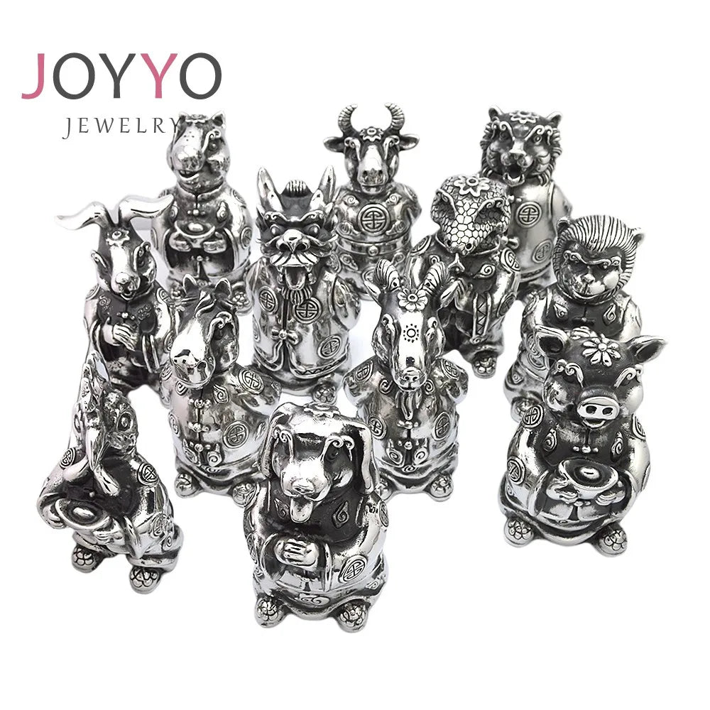 2021 Hot Sale New Chinese Famous Zodiac Ornaments Stainless Steel Ornaments
