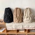 2025 Direct Sales Fashion Large Capacity Nylon Shoulder Bag Drawstring Women's Bags Women's Backpacks