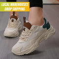 2025 Best Selling Women's Casual Lightweight Mesh Sneakers Closed Lace-Up Design Breathable Fashion Trend Dropshipping Product