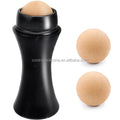 Face Roller Massage Facial Cleaning Volcanic Stone Face Oil Removing Volcanic Oil Absorbing Face Roller