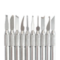 Set of 10 Wax Carving Knives Jewelry Making Tools
