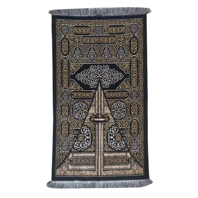 Mosque Luxury Prayer Mat Muslim Prayer Rugs Islamic Gift Anti Slip Mat Sejadah for Prayer