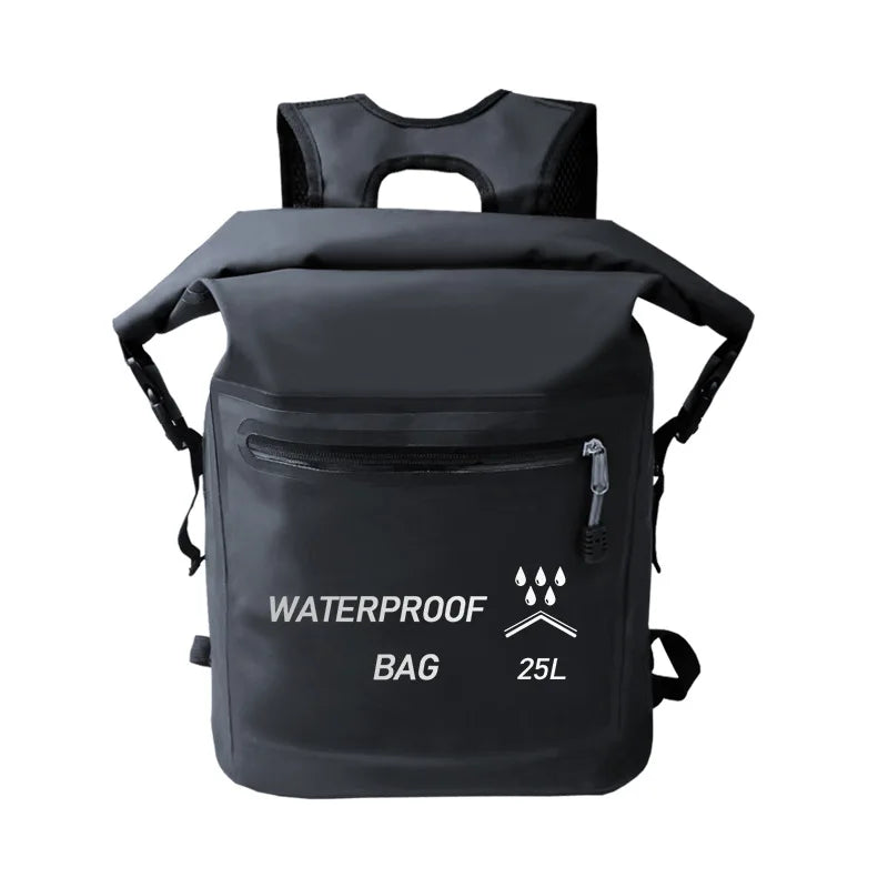 Manufacture Wholesale Swimming Camping Skiing Fishing Surfing Roll Top Closure Pocket Dry Rucksack Waterproof Backpack