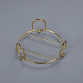 Wholesale Customizable Square Metal Coasters Steel Table Accessories with Desktop Storage Tile Decoration Metal Holder