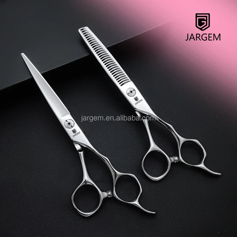 2026 New 6.0 Inch Set Hair Scissors Japanese Steel Classic VG10 Cutting Scissors 3D Teeth Thinning Scissors for Barber