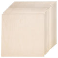 Customizable 1/8 X 12 X 12 Inch Plywood Laser Cut Wooden Card Unfinished Basswood Plywood DIY Painting Stained Basswood Boards