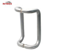Tempered Glass Mount Curved Offset Pull Door Handle for Tempered Glass Mount Curved Offset Aluminum Pull Door Handle Fo
