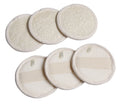 Exfoliating Loofah Face Brush Cleanser and MassagerFacial Cleansing Scrubber Handheld Pad for Men and Women