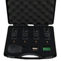 Superior Quality JZH-RF598 Tone Adjustment Carp Fishing Bite Alarm Black 4+1 Set (Indicator)