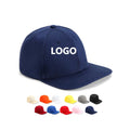 Wholesale Custom Snapback Baseball Cap Sporty Flat Skateboard Hat for Men and Women Made From Oxford Terry Poplin Fabric