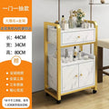 2023 Hot Sell Cheap Beauty Salon Trolley Rolling Trolley Beauty Trolley With Silent Swivel Wheel