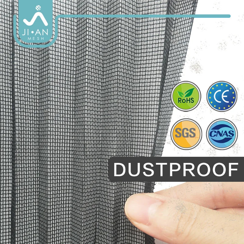 Vibration Resistant Custom Size Trackless Rv Anti-dust Pleated Window Screen Anti Pollen Motorhome Plisse Mosquito Insect Screen
