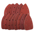40 80 120 180 240 400 Grits Polishing Grinding OEM Xcs S07 Red Car Emery Sanding Paper Triangle