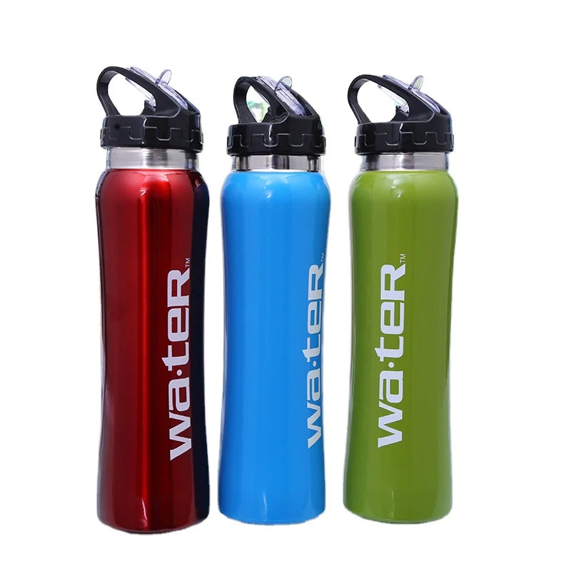 Wholesale Fashion Portable 304 Stainless Steel Space Pot Portable Sports Water Bottle