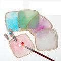 Professional Solid Resin Palette for Art Square Makeup Nail Color Display Mixing Pallet Nail Painting Tray Tool Mixed Colors