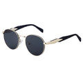 2024 Trendy Women's Sunglasses Comfortable Oval Round Metal Frame with Special Hinge Stones Style Plastic Legs New Sun Glasses